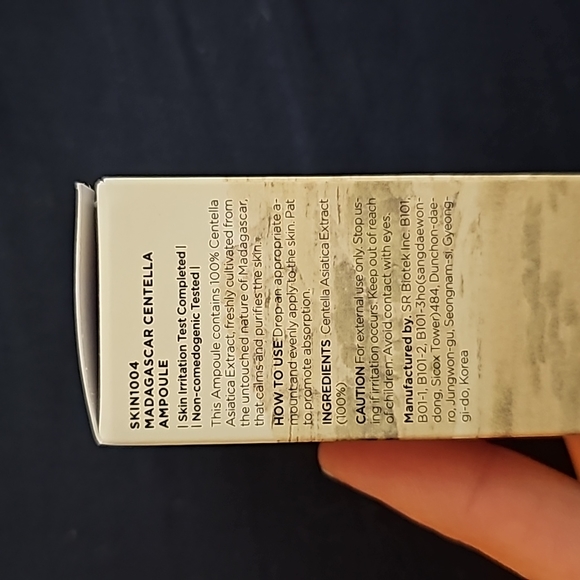 New Never Opened SKIN1004 Madagascar Centella Ampoule - Picture 3 of 4
